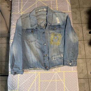 FRIENDS Light Blue Denim Jacket
